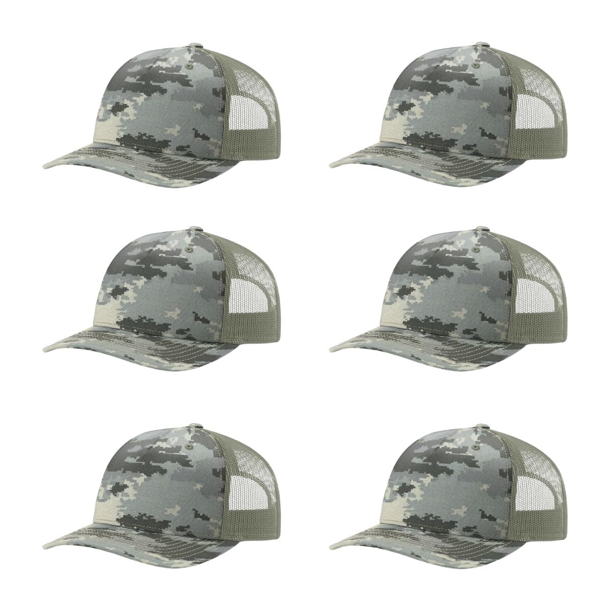 Richardson 112PFP Printed Five Panel Trucker