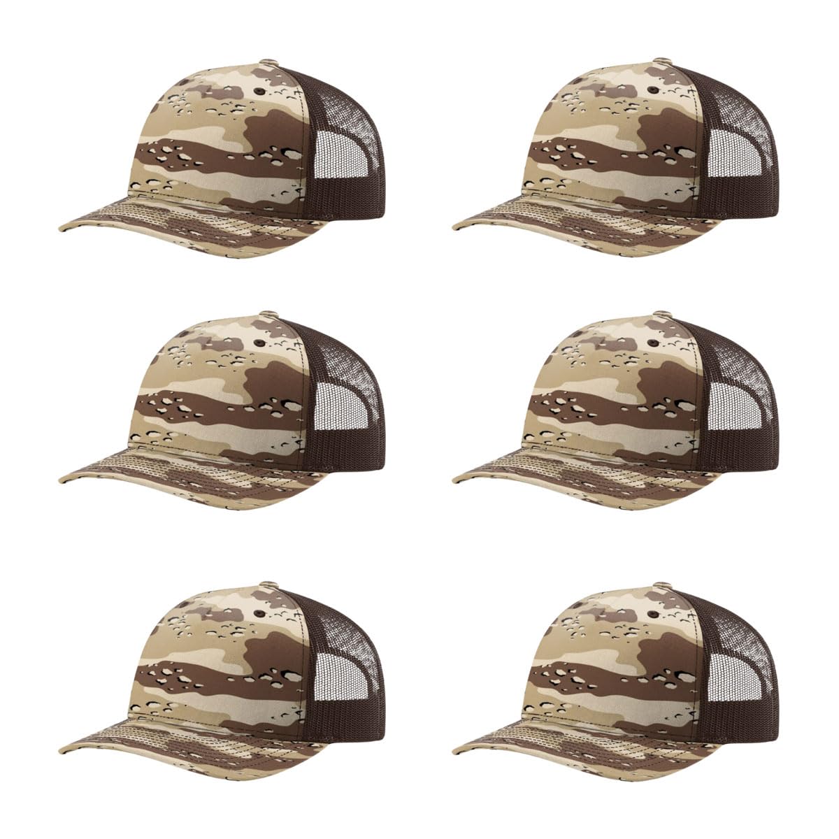 Richardson 112PFP Printed Five Panel Trucker