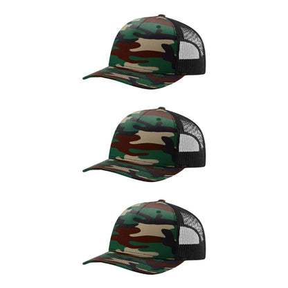 Richardson 112PFP Printed Five Panel Trucker