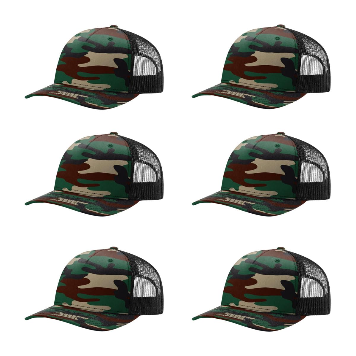 Richardson 112PFP Printed Five Panel Trucker