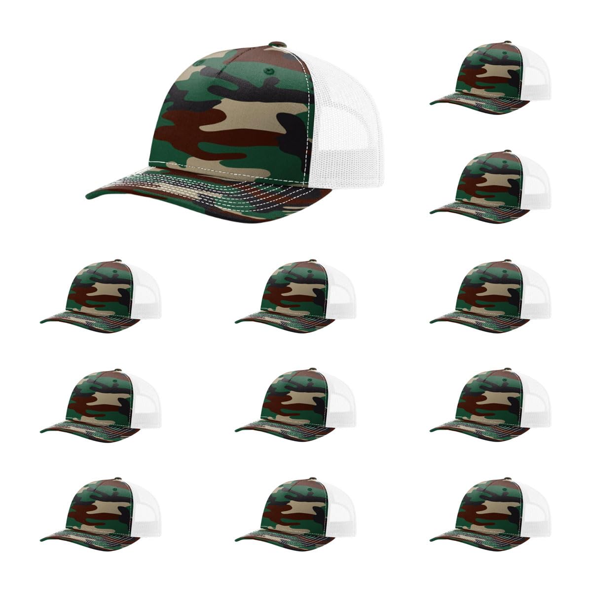 Richardson 112PFP Printed Five Panel Trucker