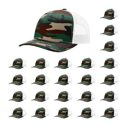 Richardson 112PFP Printed Five Panel Trucker