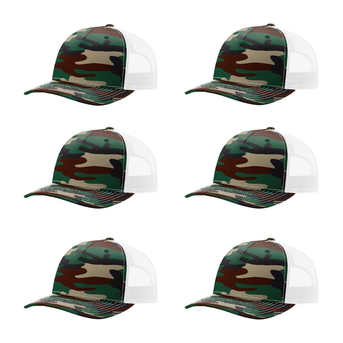 Richardson 112PFP Printed Five Panel Trucker