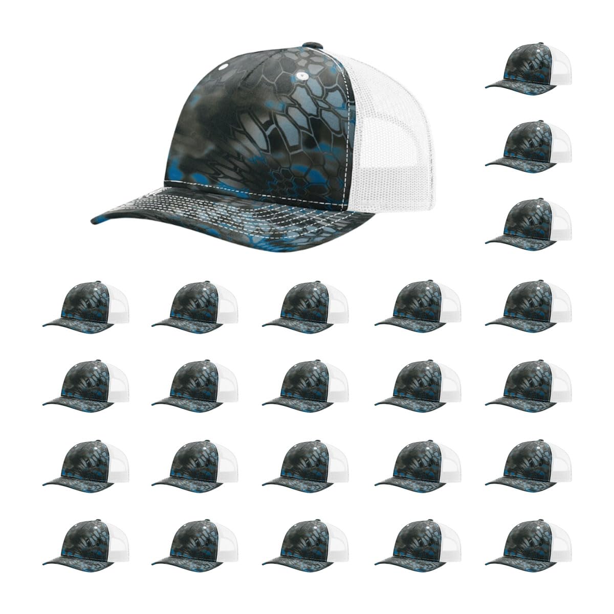 Richardson 112PFP Printed Five Panel Trucker