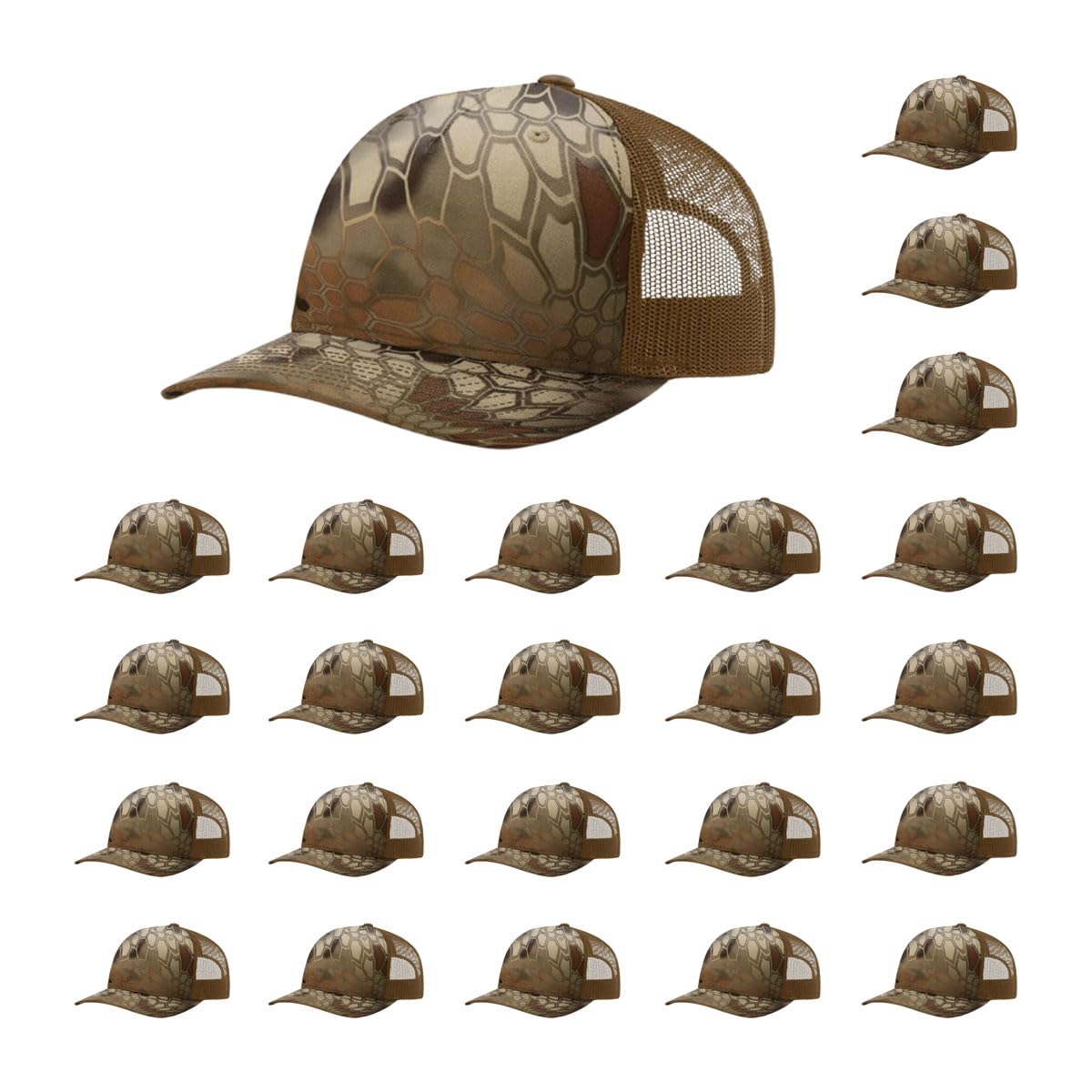 Richardson 112PFP Printed Five Panel Trucker