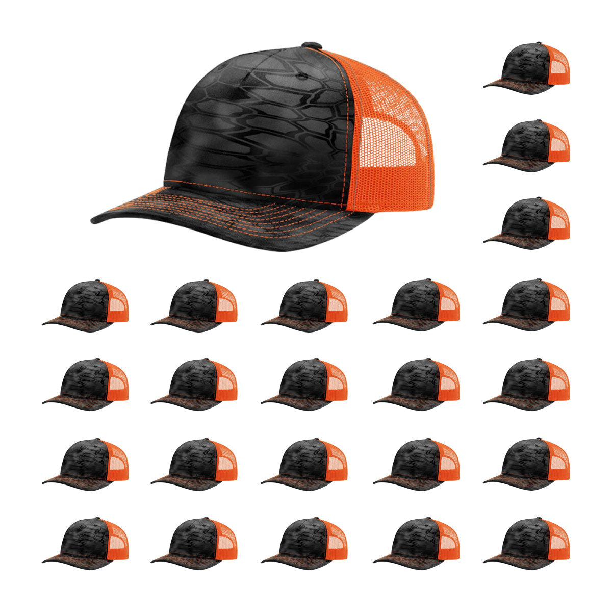 Richardson 112PFP Printed Five Panel Trucker