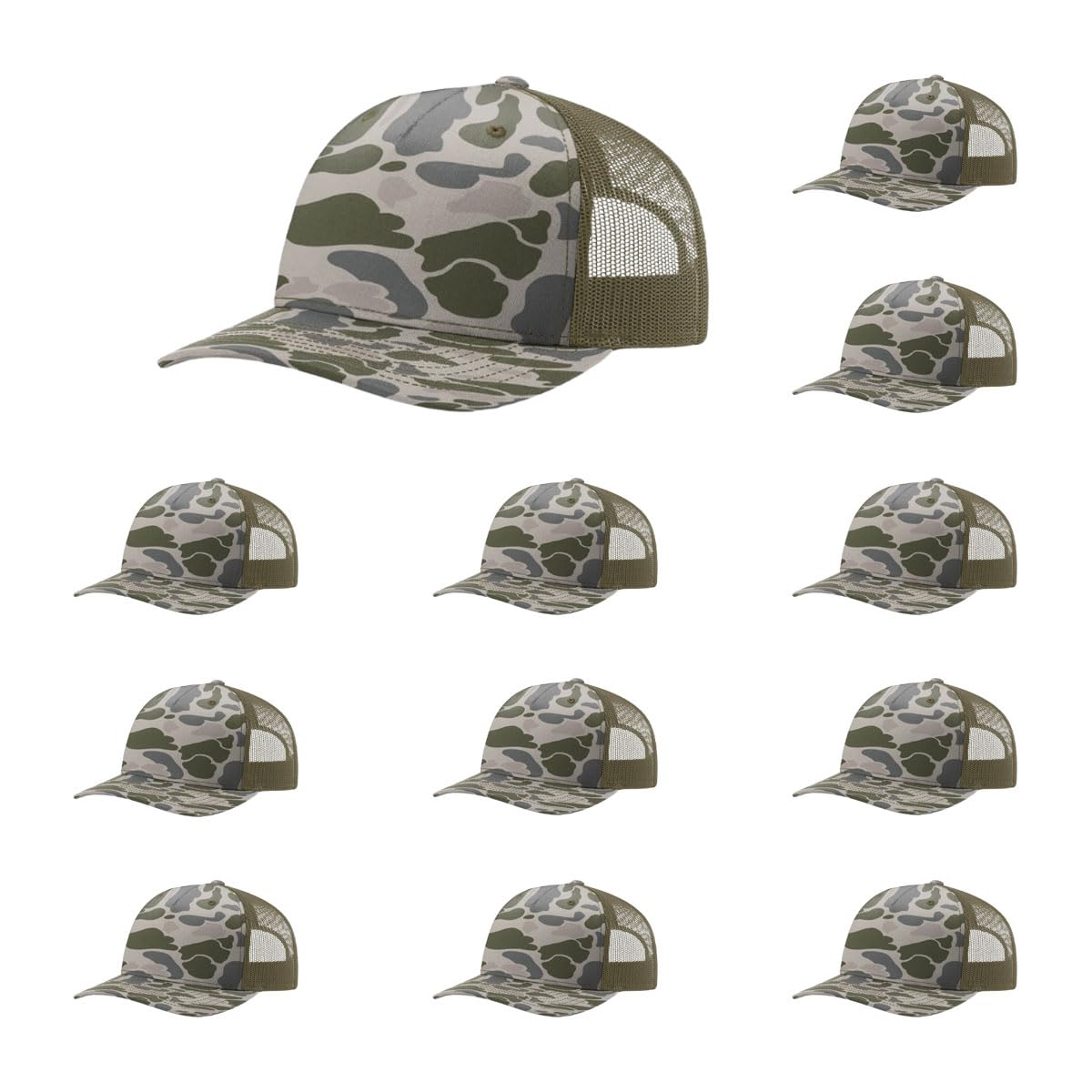 Richardson 112PFP Printed Five Panel Trucker