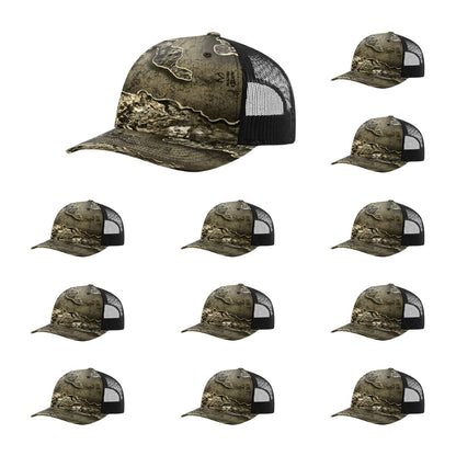 Richardson 112PFP Printed Five Panel Trucker