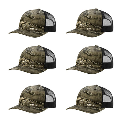 Richardson 112PFP Printed Five Panel Trucker