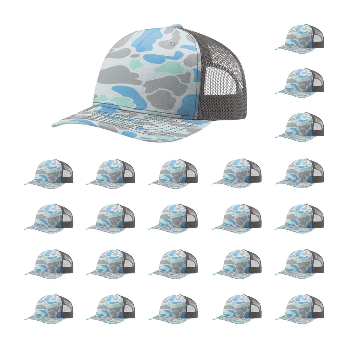 Richardson 112PFP Printed Five Panel Trucker