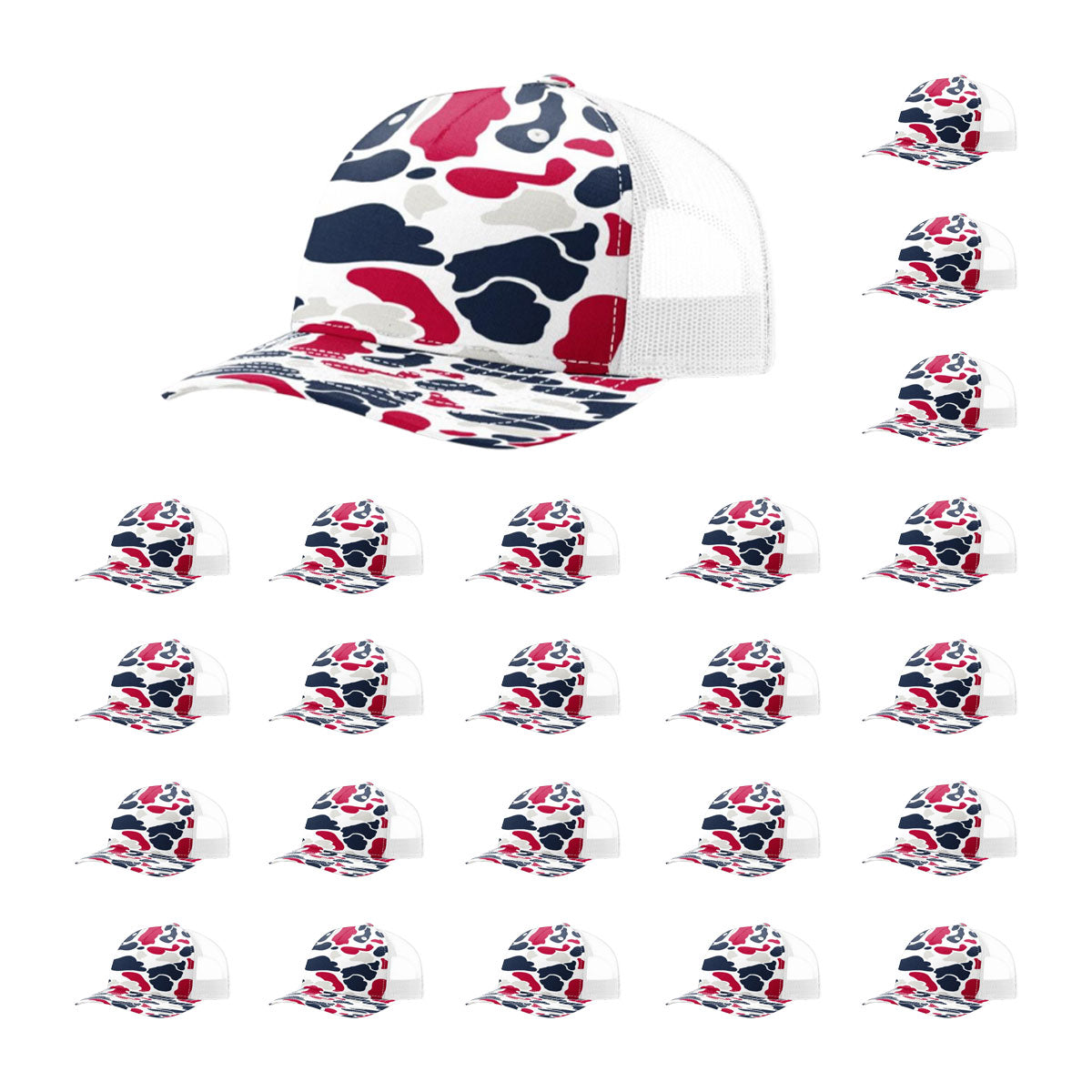 Richardson 112PFP Printed Five Panel Trucker