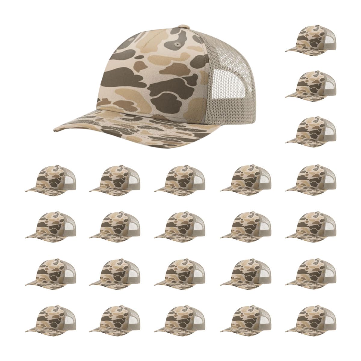 Richardson 112PFP Printed Five Panel Trucker