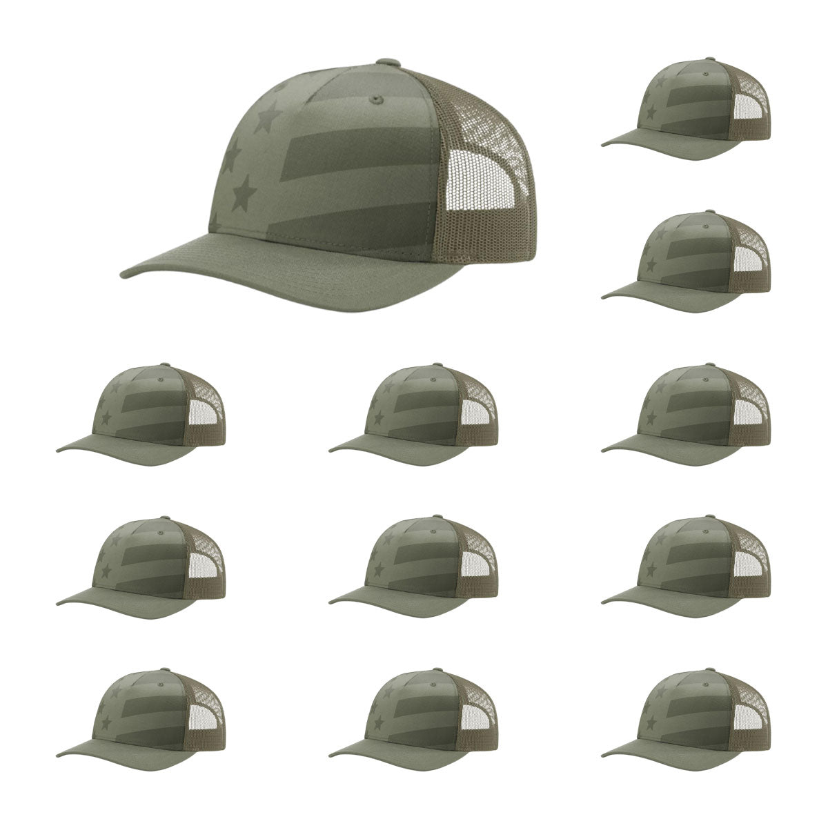 Richardson 112PFP Printed Five Panel Trucker