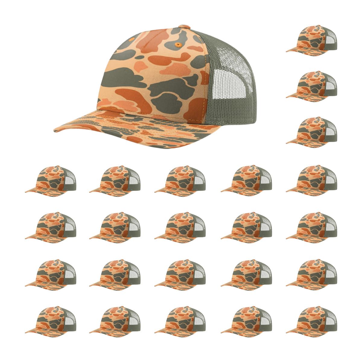 Richardson 112PFP Printed Five Panel Trucker