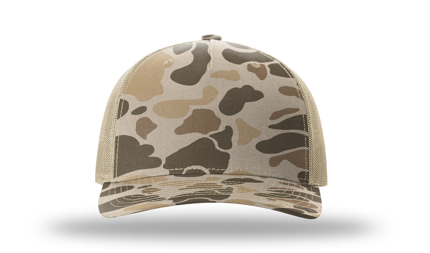 Richardson 112PFP Printed Five Panel Trucker (New Colors for 2025!)