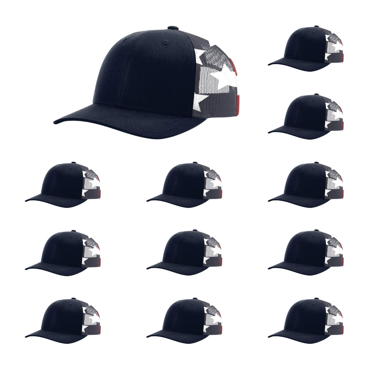 Richardson 112PM Classic Printed Mesh Trucker Hat