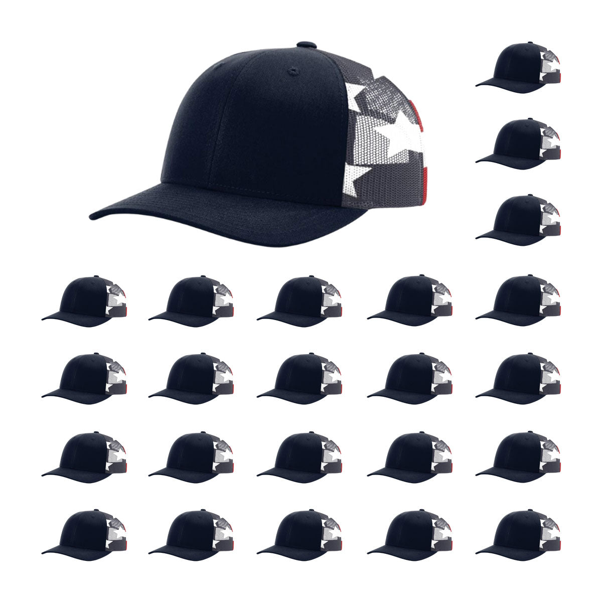 Richardson 112PM Classic Printed Mesh Trucker Hat