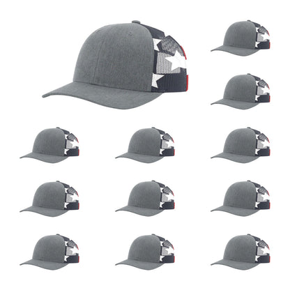 Richardson 112PM Classic Printed Mesh Trucker Hat