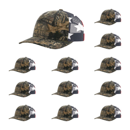 Richardson 112PM Classic Printed Mesh Trucker Hat