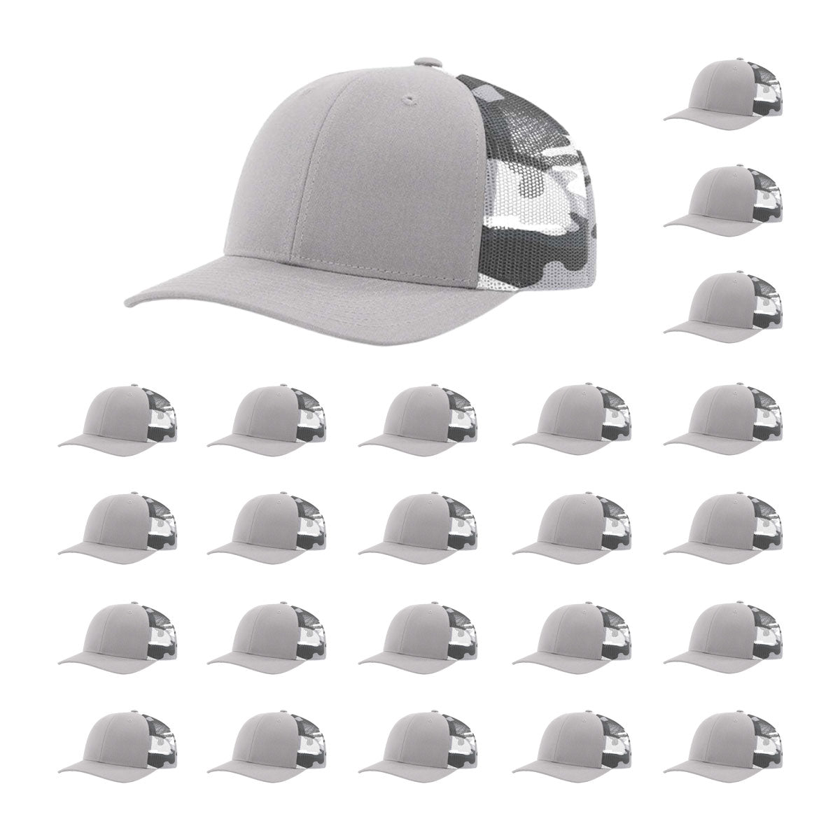 Richardson 112PM Classic Printed Mesh Trucker Hat