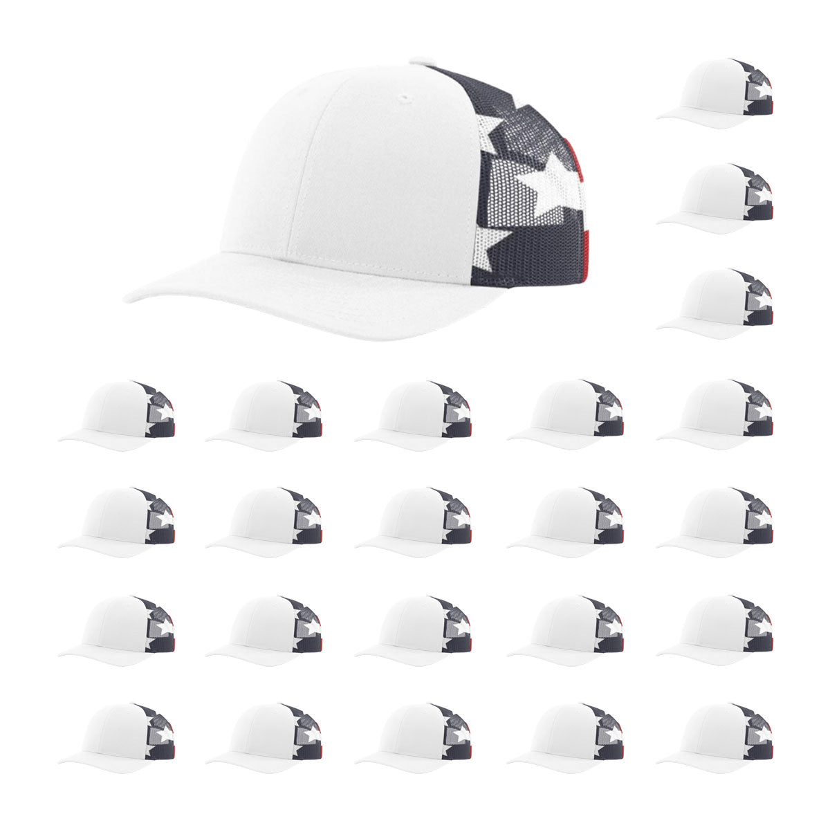 Richardson 112PM Classic Printed Mesh Trucker Hat