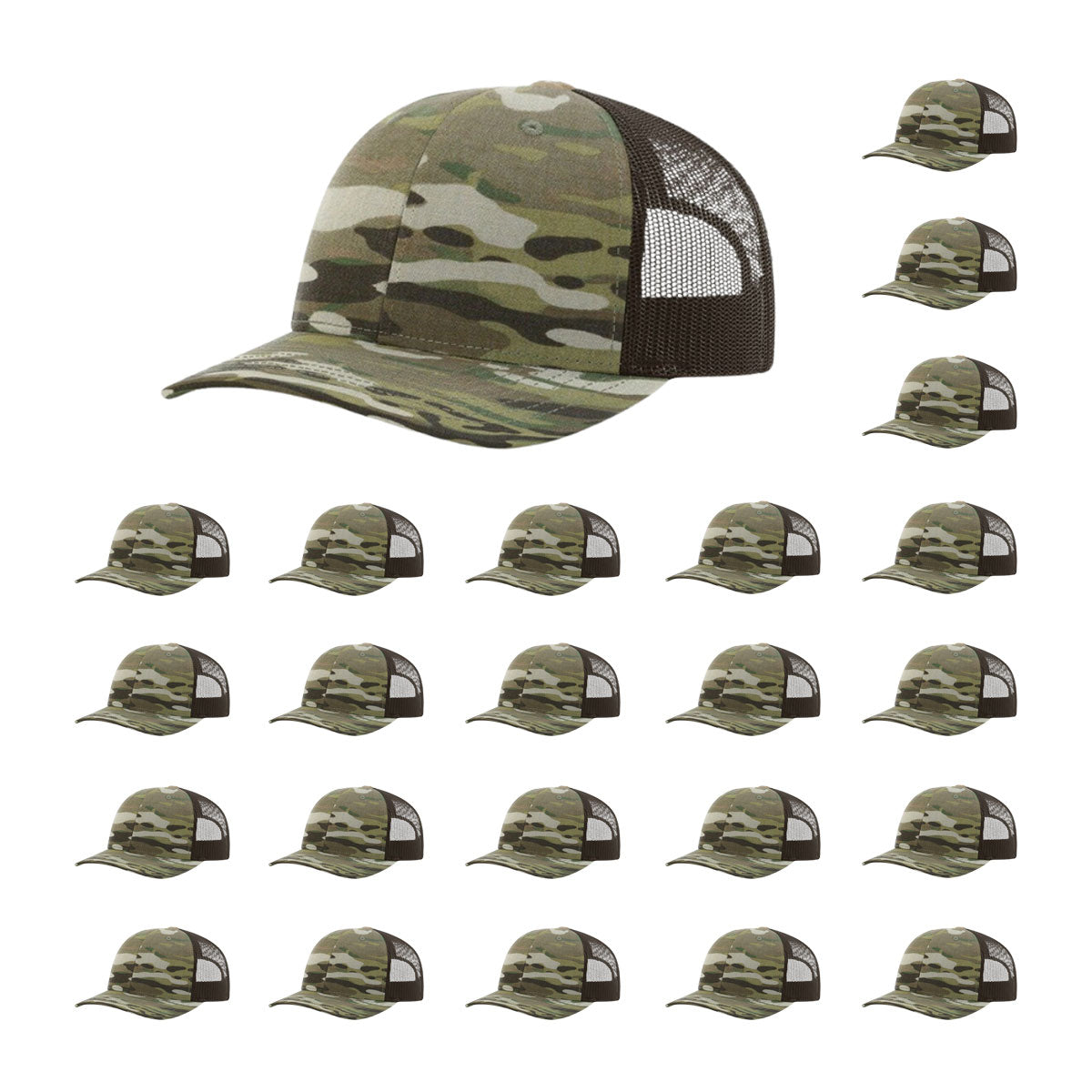 Richardson 112T/PT Tactical No-Button Trucker