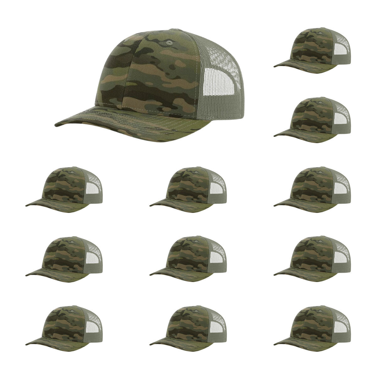 Richardson 112T/PT Tactical No-Button Trucker