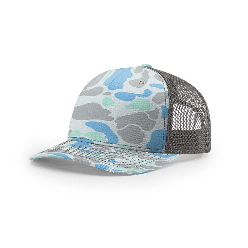 Richardson 112PFP Printed Five Panel Trucker (New Colors for 2025