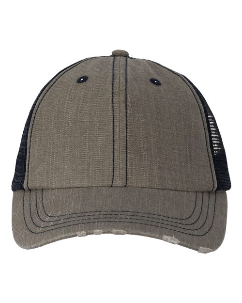 Valucap Contrast Stitch Cap - VC990