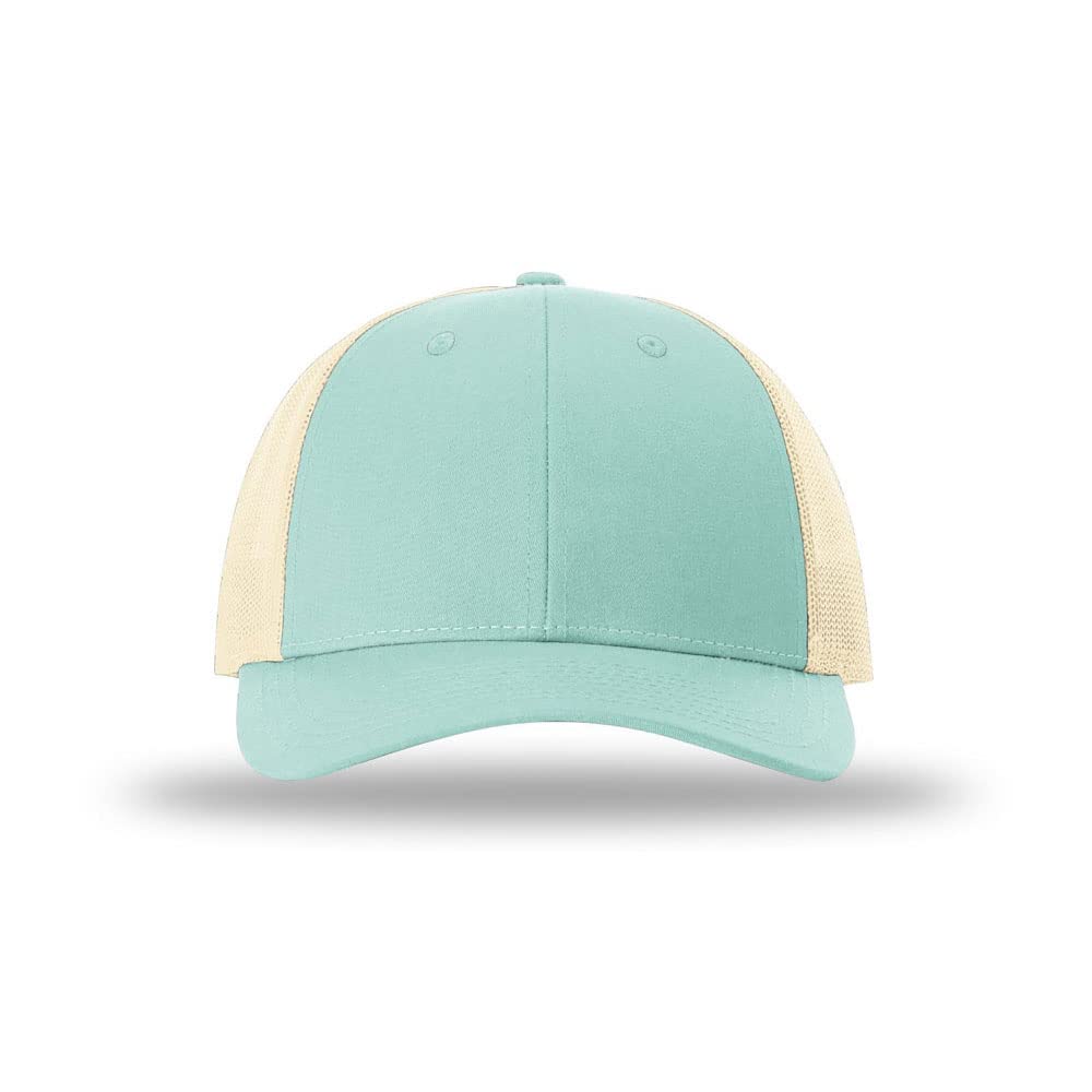 115-richardson-cap-low-pro-trucker-aruba-blue-birch.jpg image 3