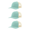 115-richardson-cap-low-pro-trucker-aruba-blue-birch-pk-3.jpg image
