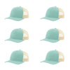 115-richardson-cap-low-pro-trucker-aruba-blue-birch-pk-6.jpg image