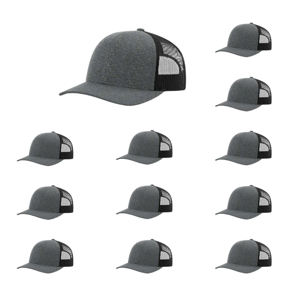 115-richardson-cap-low-pro-trucker-black-heather-black-pk-12.jpg image