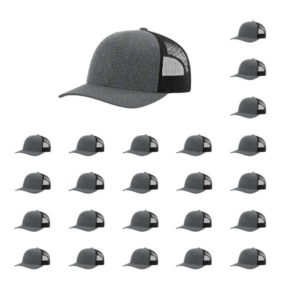 115-richardson-cap-low-pro-trucker-black-heather-black-pk-24.jpg image