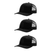 115-richardson-cap-low-pro-trucker-black-pk-3.jpg image