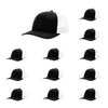 115-richardson-cap-low-pro-trucker-black-white-pk-12.jpg image