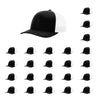 115-richardson-cap-low-pro-trucker-black-white-pk-24.jpg image