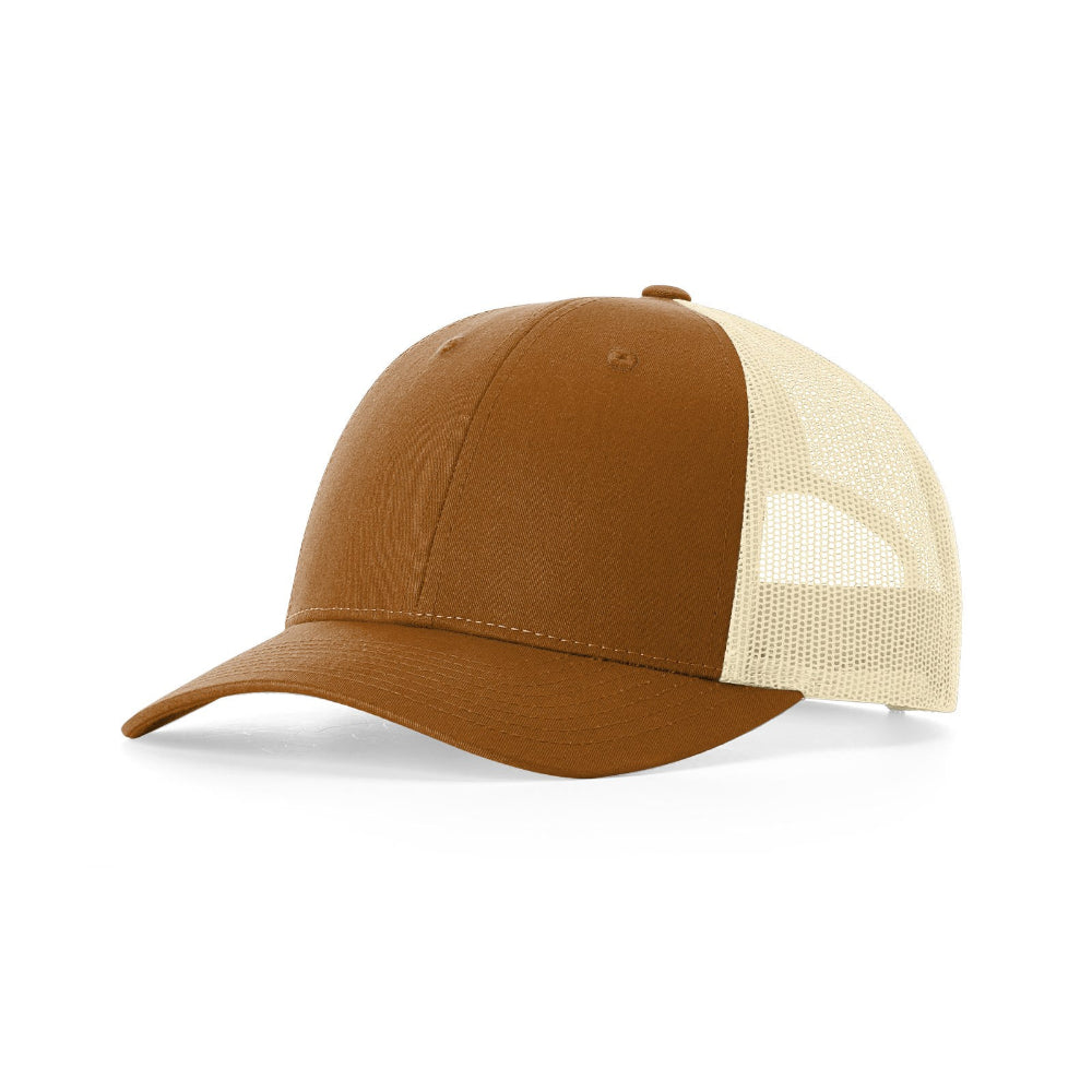 115-richardson-cap-low-pro-trucker-caramel-birch.jpg image