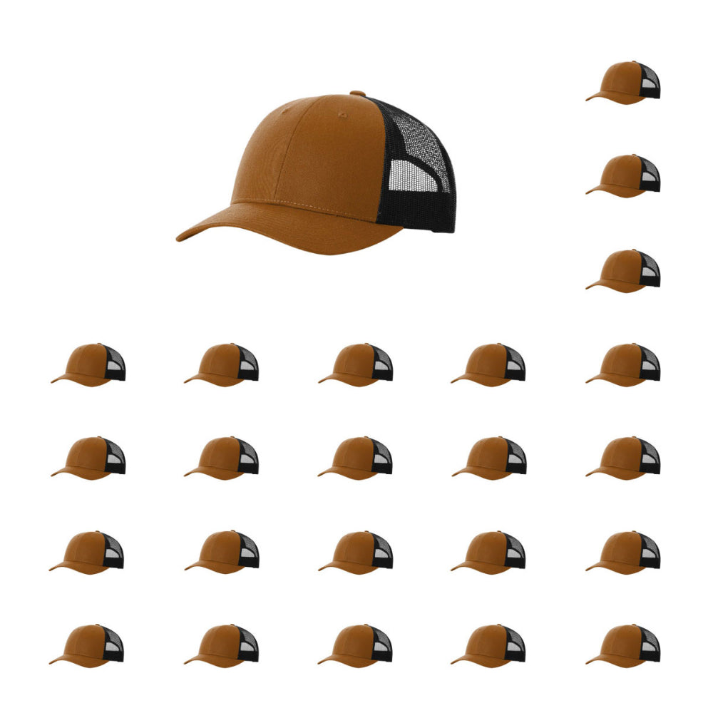 115-richardson-cap-low-pro-trucker-caramel-black-pk-24.jpg image
