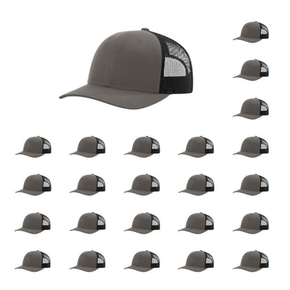 115-richardson-cap-low-pro-trucker-charcoal-black-pk-24.jpg image
