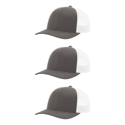 115-richardson-cap-low-pro-trucker-charcoal-white-pk-3.jpg image