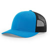 115-richardson-cap-low-pro-trucker-cyan-black.jpg image
