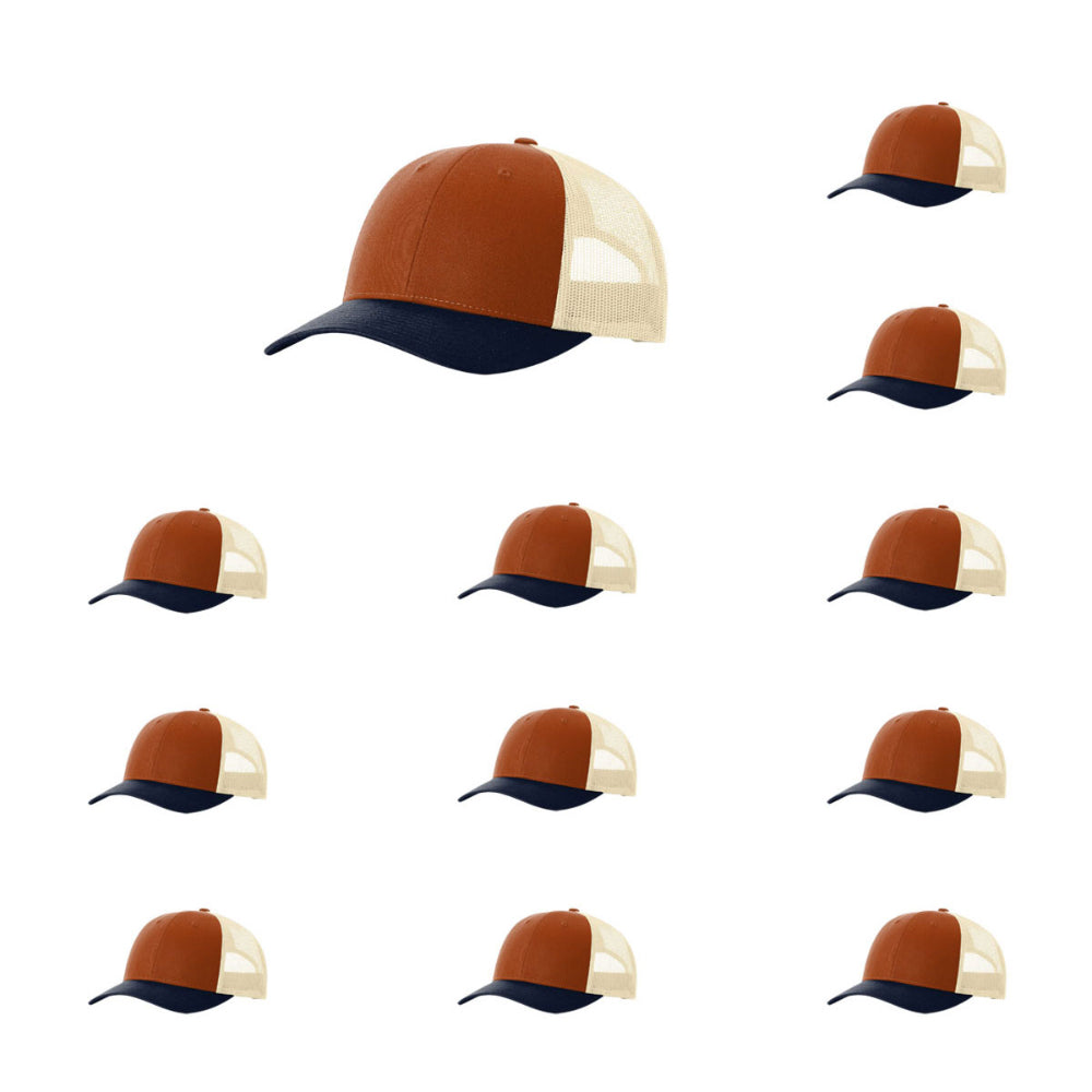 115-richardson-cap-low-pro-trucker-dark-orange-birch-navy-pk-12.jpg image