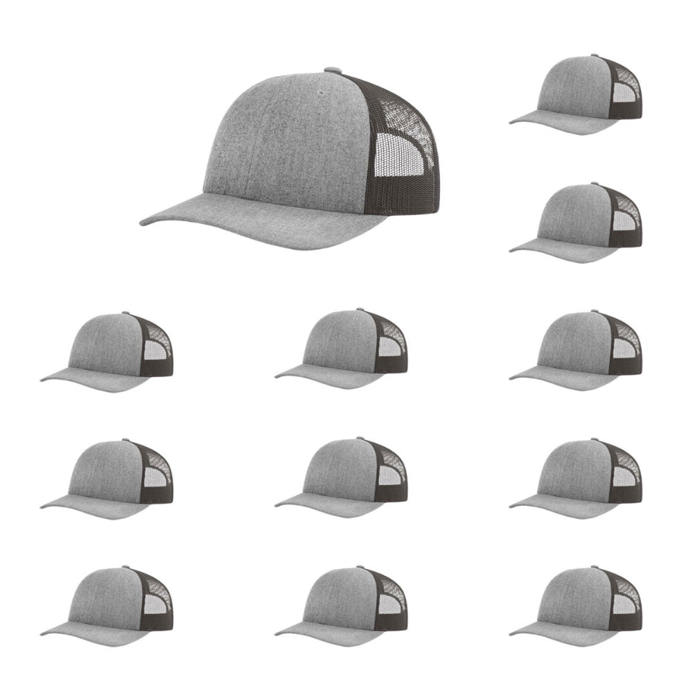 115-richardson-cap-low-pro-trucker-heather-grey-dark-charcoal-pk-12.jpg image