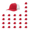 115-richardson-cap-low-pro-trucker-heather-red-light-grey-pk-24.jpg image