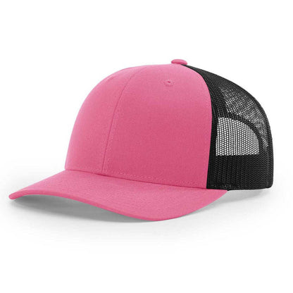 115-richardson-cap-low-pro-trucker-hot-pink-black.jpg image