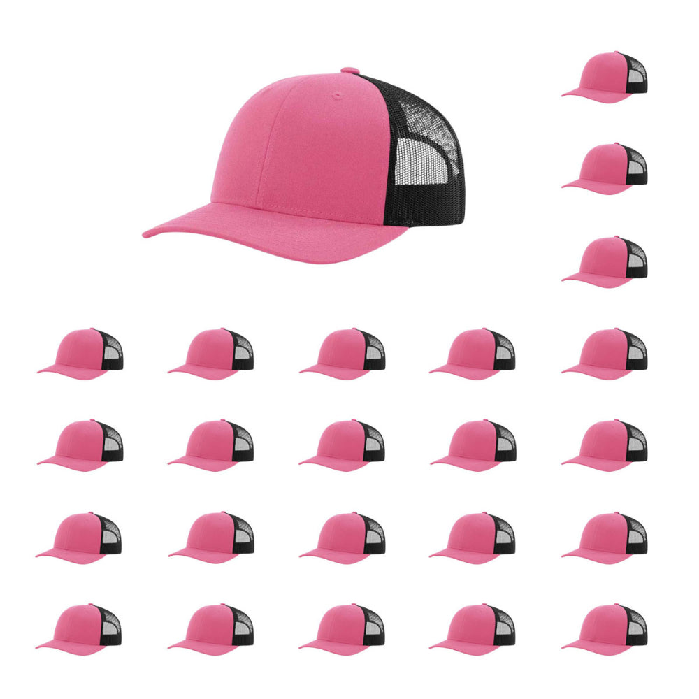115-richardson-cap-low-pro-trucker-hot-pink-black-pk-24.jpg image