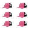 115-richardson-cap-low-pro-trucker-hot-pink-black-pk-6.jpg image