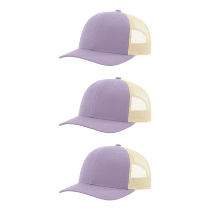 115-richardson-cap-low-pro-trucker-lilac-birch-pk-3.jpg image