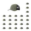115-richardson-cap-low-pro-trucker-loden-black-pk-24.jpg image
